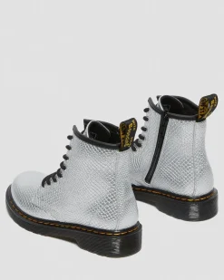 Outlet 1460 Enkellaarzen met Reptiel Reliëf Voor Kinderen UNISEX Sale Voor Kinderen|Laarzen