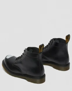 Clearance 101 Exposed Stalen Neus Leren Laarzen MENS Enkellaarzen|Veterlaarzen