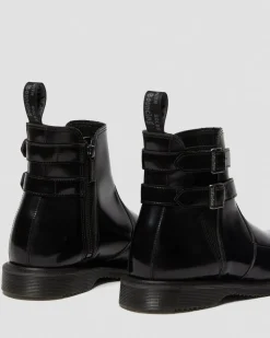 Online FLORA GEPOLIJSTE SMOOTH LEREN CHELSEA BOOTS WOMENS Chelsea Boots