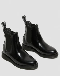 Flash Sale Flora Leren Chelsea Boots UNISEX Veterlaarzen|Enkellaarzen