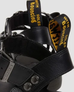 Hot Gryphon Alternatieve Brando Leren Sandalen met Band UNISEX Sandalen|Sandalen