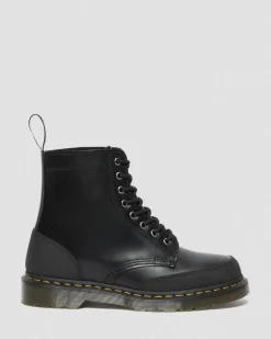 Shop 1460 Guard Panel Leren Veterlaarzen WOMENS Heren Sale|Enkellaarzen