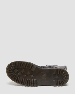 Shop 1914 Harness Leren Hoge Platform Veterlaarzen MENS Heren Sale|Hoge Laarzen