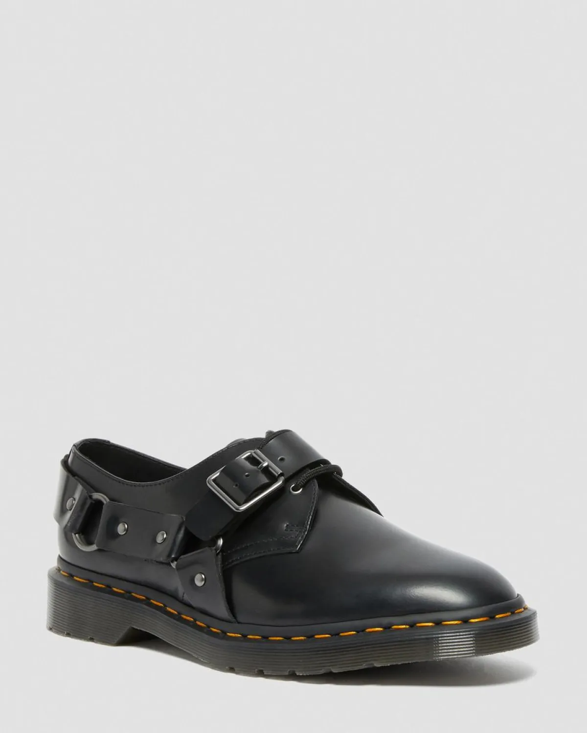 Sale Henree Smooth Leren Schoenen met Gesp MENS Veterschoenen