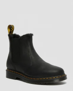 Sale 2976 IMITATIEBONT GEVOERDE CHELSEA BOOTS UNISEX Enkellaarzen|Winter Stijlen