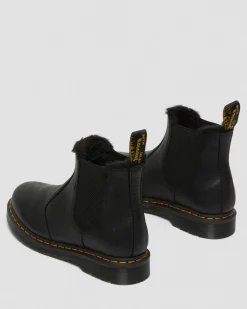 Sale 2976 IMITATIEBONT GEVOERDE CHELSEA BOOTS UNISEX Enkellaarzen|Winter Stijlen