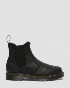 Sale 2976 IMITATIEBONT GEVOERDE CHELSEA BOOTS UNISEX Enkellaarzen|Winter Stijlen
