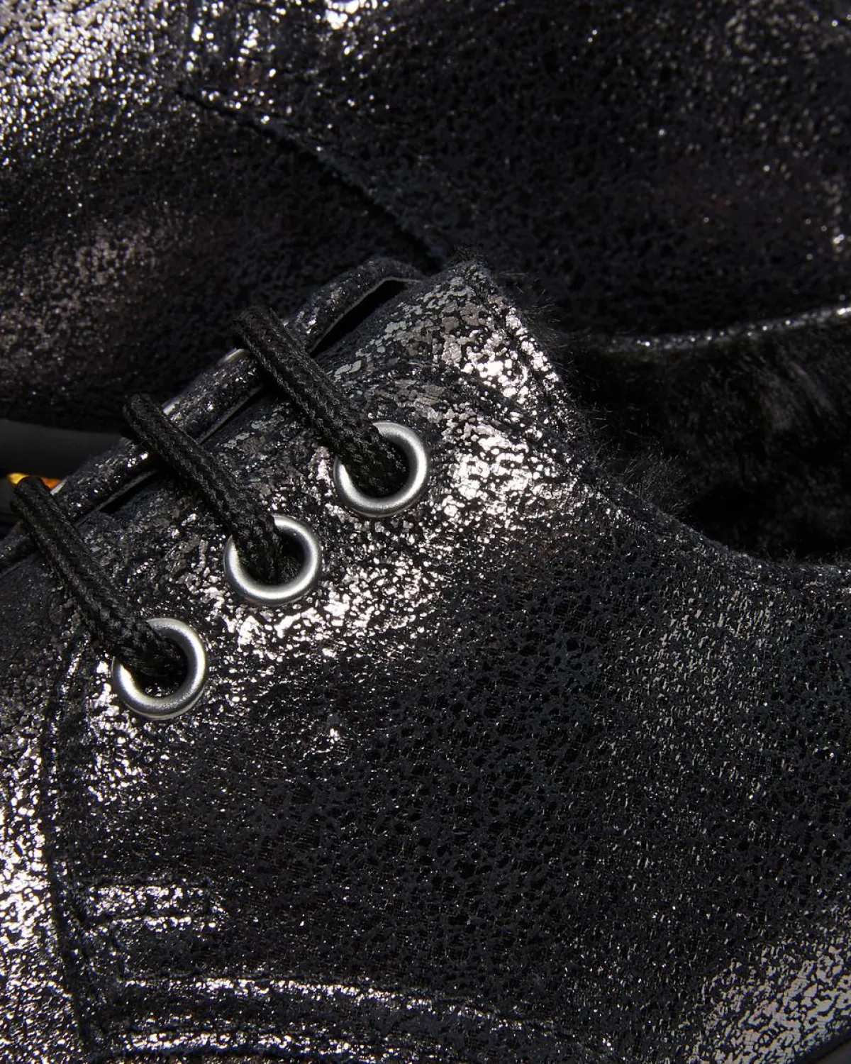 New 1461 Imitatiebont Gevoerde Metallic Leren Platform Schoenen WOMENS Dames Sale|Schoenen