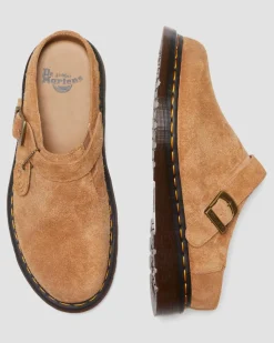 Discount Isham Desert Oasis Suède Mules MENS Suède|Nieuw Binnen