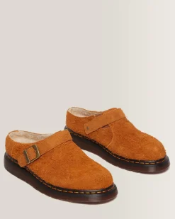 Shop Isham Imitatie Schapenvacht Gevoerde Suède Mules UNISEX Suède|Nieuw Binnen