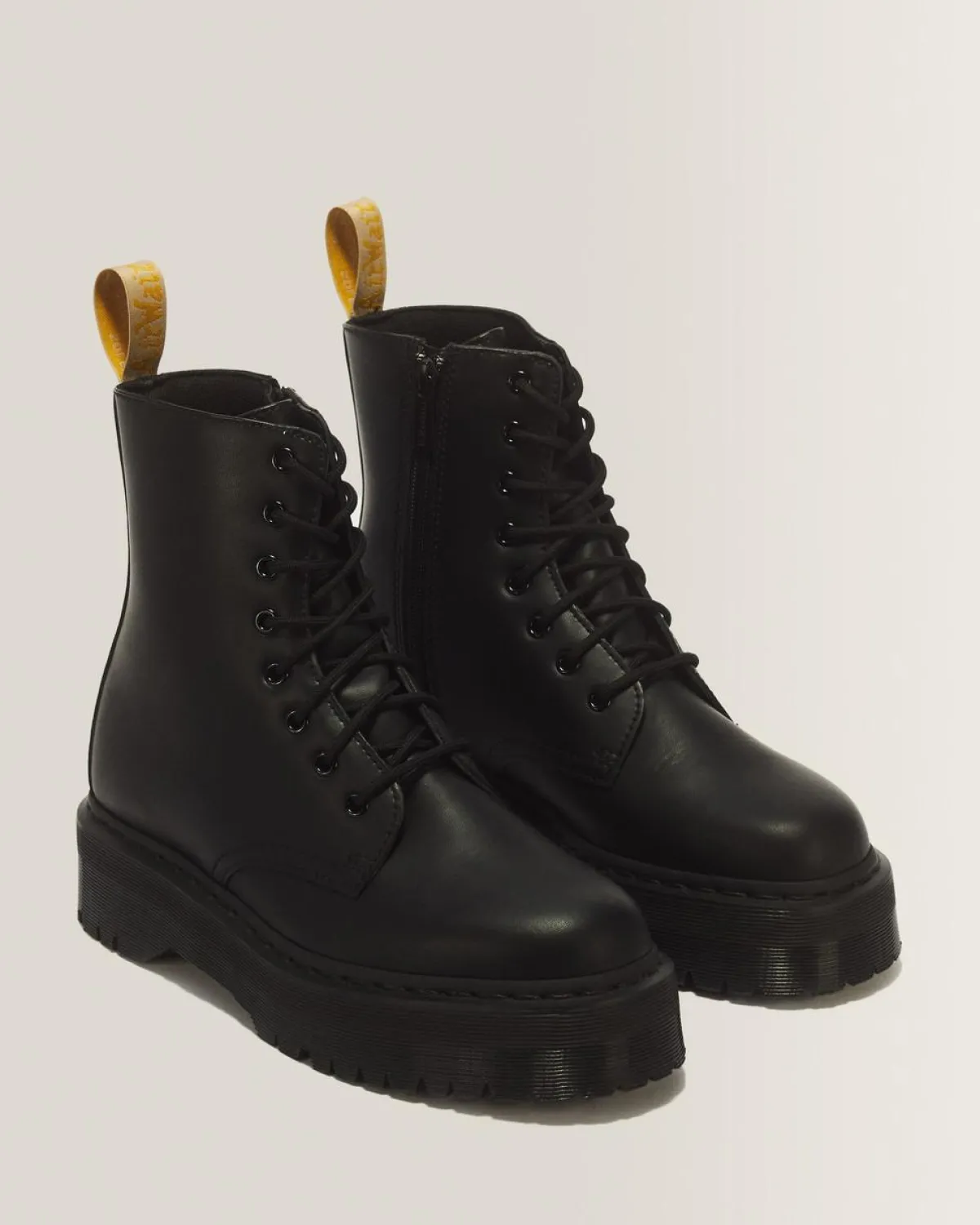 Shop Jado II Mono Vegan Platformlaarzen TRENDING-STYLES-UK Platform Laarzen|Vegan Laarzen