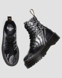 Discount Jadon Animal Clash Leren Platform Laarzen UNISEX Platform Laarzen|Laarzen