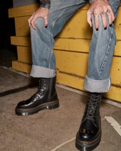 New Jadon Buttero Leren Platformlaarzen UNISEX Enkellaarzen|Laarzen