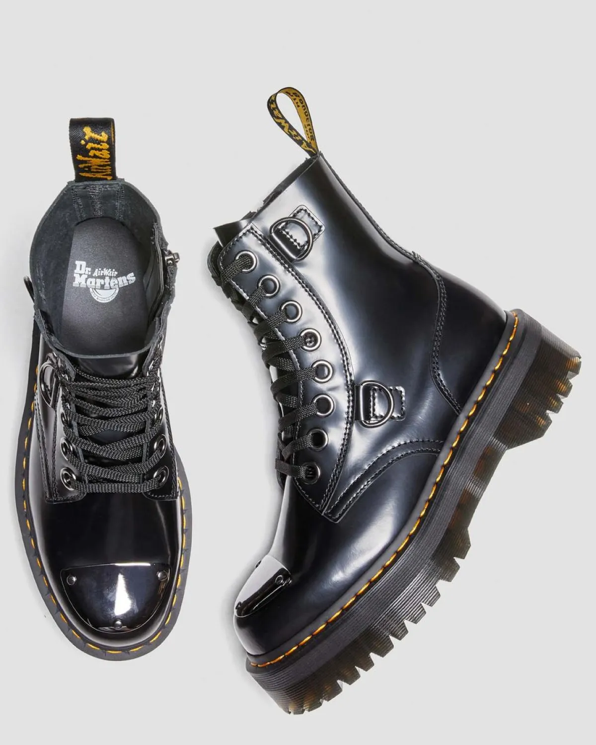 New Jadon Buttero Leren Platformlaarzen UNISEX Enkellaarzen|Laarzen