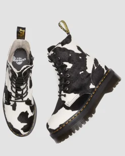 Store Jadon Hair-On Koeienprint Platform Laarzen MENS Heren Sale|Trending Stijlen