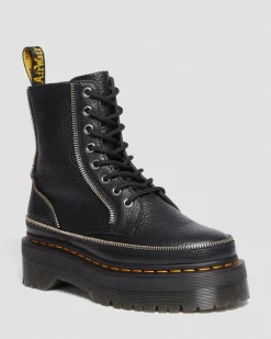 Best Jadon Hardware Leren Platformlaarzen WOMENS Laarzen