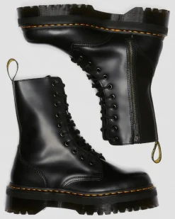 Discount Jadon Hi Smooth Leren Platformlaarzen MENS Platform Laarzen|Winter Stijlen