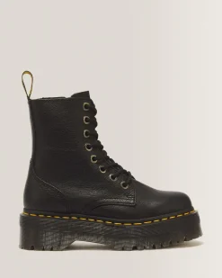 New Jadon III Pisa Leren Platformlaarzen WOMENS Trending Stijlen|Veterlaarzen