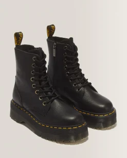 New Jadon III Pisa Leren Platformlaarzen WOMENS Trending Stijlen|Veterlaarzen