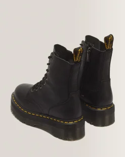 New Jadon III Pisa Leren Platformlaarzen WOMENS Trending Stijlen|Veterlaarzen