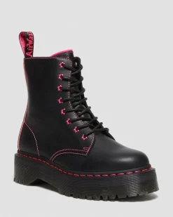 Fashion Jadon II Neon Ster Leren Platform Laarzen GIFTS Platform Laarzen