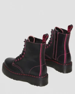 Fashion Jadon II Neon Ster Leren Platform Laarzen GIFTS Platform Laarzen