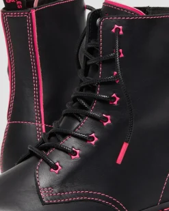 Fashion Jadon II Neon Ster Leren Platform Laarzen GIFTS Platform Laarzen