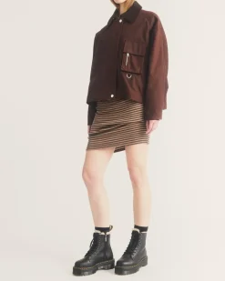 Sale Jadon Imitatiebont Gevoerde Leren Platformlaarzen WOMENS Winter Stijlen|Laarzen