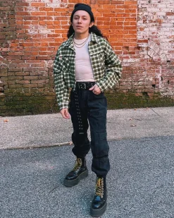 Store Jadon Max Buttero Leren Platformlaarzen UNISEX Veterlaarzen|Enkellaarzen