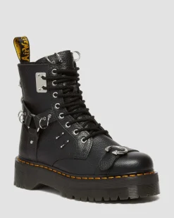 Clearance Jadon Piercing Gemalen Nappa Leren Platform Laarzen Nieuw Binnen|Trending Stijlen