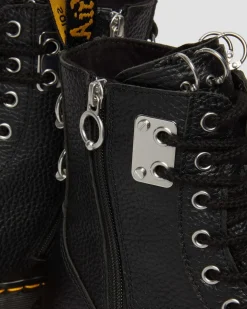Clearance Jadon Piercing Gemalen Nappa Leren Platform Laarzen Nieuw Binnen|Trending Stijlen