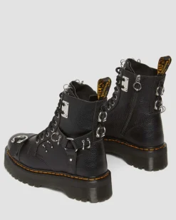 Clearance Jadon Piercing Gemalen Nappa Leren Platform Laarzen Nieuw Binnen|Trending Stijlen