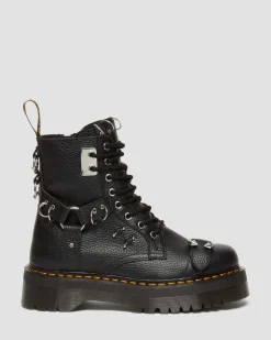 Clearance Jadon Piercing Gemalen Nappa Leren Platform Laarzen Nieuw Binnen|Trending Stijlen