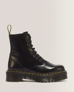Cheap Jadon Smooth Leren Platformlaarzen MENS Trending Stijlen|Platform Laarzen