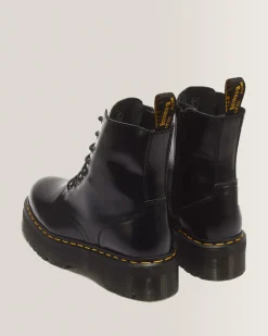 Cheap Jadon Smooth Leren Platformlaarzen MENS Trending Stijlen|Platform Laarzen