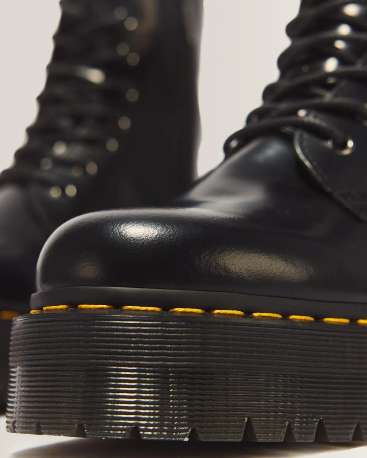 Cheap Jadon Smooth Leren Platformlaarzen MENS Trending Stijlen|Platform Laarzen