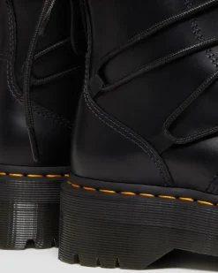 Outlet Jarrick II Leren Platform Veterlaarzen GIFTS Trending Stijlen|Platform Laarzen