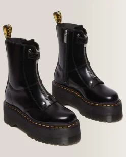 Shop Jetta Hi Max Buttero Leren Platform Laarzen UNISEX Platform Laarzen|Laarzen