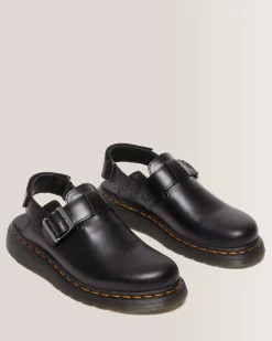 Sale Jorge II Brando Leren Slingback Mules WOMENS Sandalen|Sandalen