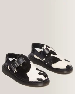 Fashion Jorge II Hair-On Koeienprint Mules MENS Sandalen|Schoenen