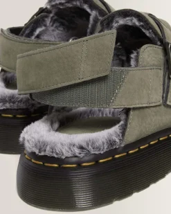 Shop Jorge II Imitatiebont Gevoerde Mules UNISEX Suède|Nieuw Binnen