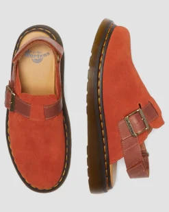 Best Jorge II Suède & Leren Slingback Mules MENS Suède|Casual Stijlen
