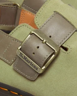 Cheap Jorge II Suède & Leren Slingback Mules MENS Suède|Casual Stijlen