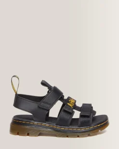 Clearance Junior Callan Extra Tough Leren Sandalen UNISEX Sale Voor Kinderen|Schoenen