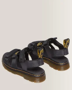 Clearance Junior Callan Extra Tough Leren Sandalen UNISEX Sale Voor Kinderen|Schoenen