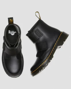 Discount Junior 1460 Dubbele Riem Leren Laarzen KIDS Sale Voor Kinderen|Meisjes Schoolschoenen