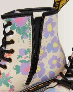 Flash Sale Junior 1460 Floral Mash Up Hydro Leren Veterlaarzen UNISEX Sale Voor Kinderen|Meisjes Schoolschoenen