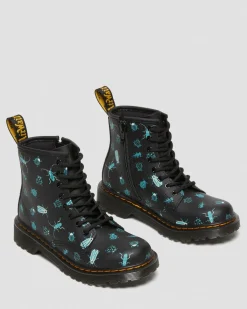 Shop Junior 1460 Glow In The Dark Bugs Veterlaarzen KIDS Sale Voor Kinderen|Laarzen