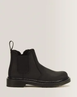 Flash Sale Junior 2976 Leonore Imitatiebont Gevoerde Chelsea Boots KIDS Laarzen|Meisjes