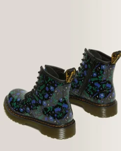 Clearance Junior 1460 Mystic Floral Leren Veterlaarzen UNISEX Sale Voor Kinderen